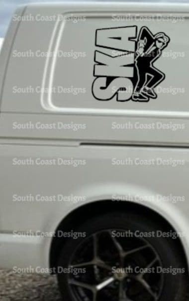 2 x VW Ska Man Logos - Side Designs