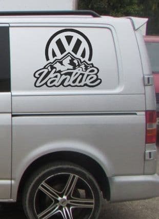 2 X VW Vanlife Logo Designs