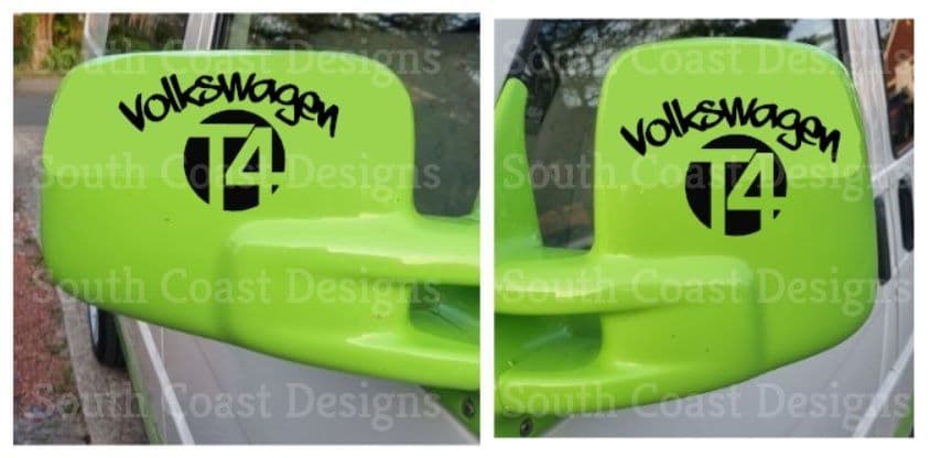 VW Wing Mirror Decal Sets