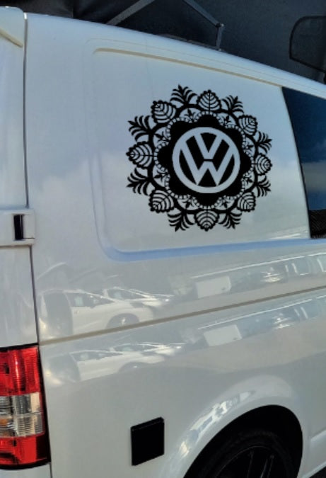 2 X VW Mandala Side Designs
