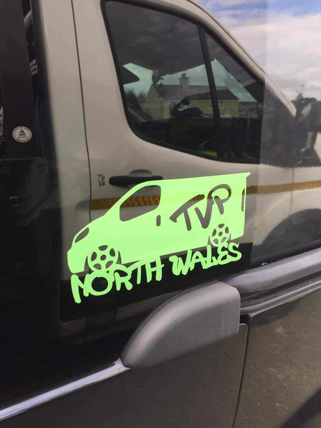 TVP North WALES Van Sticker - Facebook Group