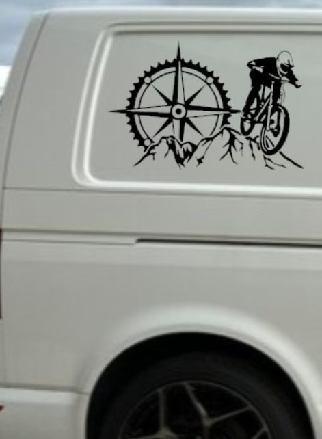Copy of 2 Compass Mountain & Bike Side Designs