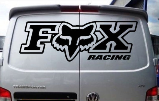 1 X VW Fox Racing Rear Decal